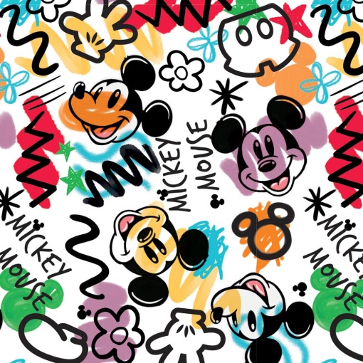 Papel de embrulho JOL Disney 70x100cm Mickey Pfl7000069