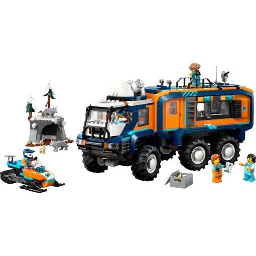 LEGO City Camião e Laboratório de Exploração do Ártico 60471