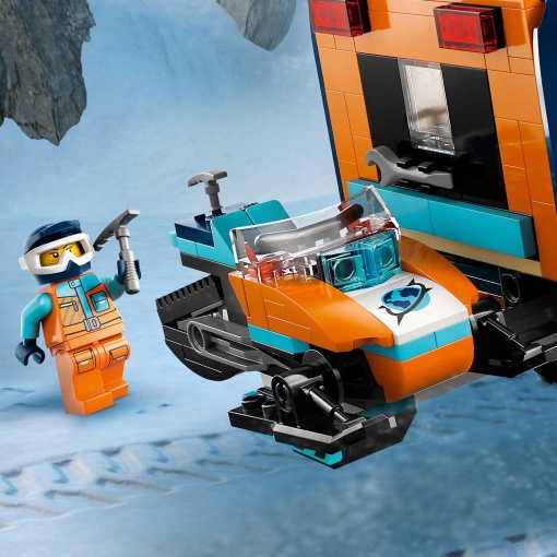 LEGO City Camião e Laboratório de Exploração do Ártico 60471