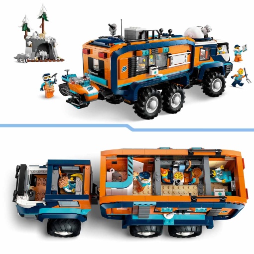 LEGO City Camião e Laboratório de Exploração do Ártico 60471