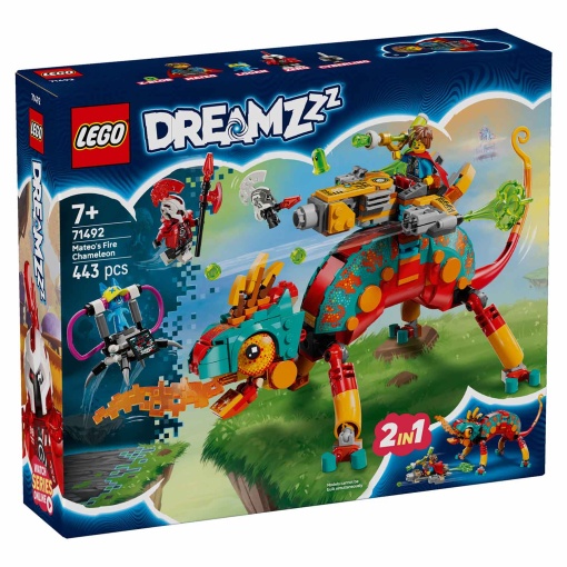 LEGO DreamZzz Camaleão de Fogo do Mateo 71492