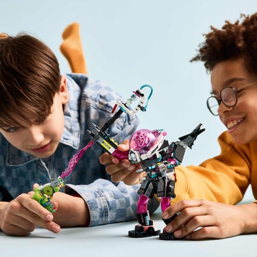 LEGO DreamZzz Mateo Contra Robô de Cérebro Cibernético 71495