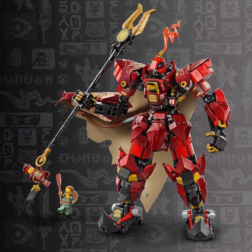 LEGO Ninjago O Mech Cavaleiro de Fogo 71846