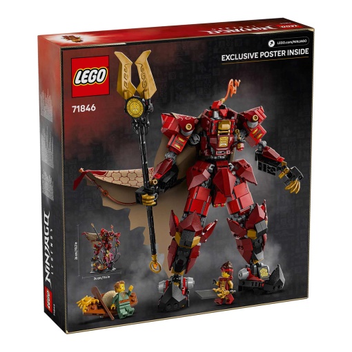 LEGO Ninjago O Mech Cavaleiro de Fogo 71846