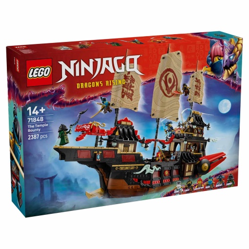 LEGO Ninjago O Navio Pirata do Templo 71848
