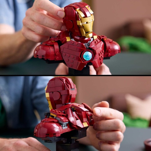 LEGO Marvel Busto do Iron Man MK4 76327