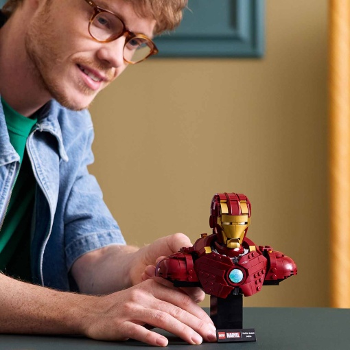 LEGO Marvel Busto do Iron Man MK4 76327