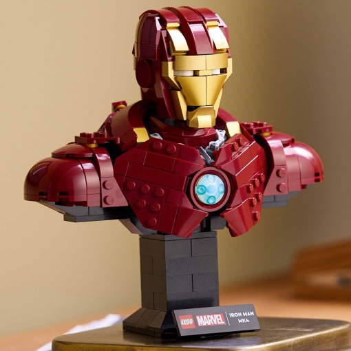 LEGO Marvel Busto do Iron Man MK4 76327