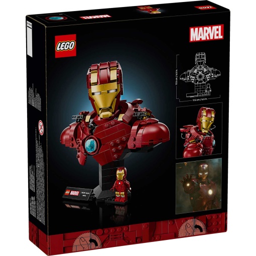 LEGO Marvel Busto do Iron Man MK4 76327