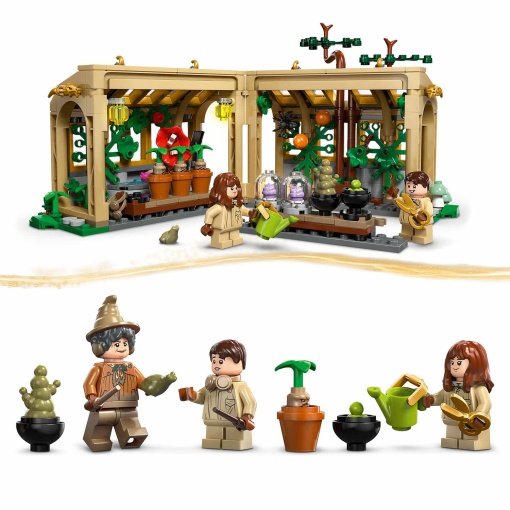 LEGO Harry Potter O Castelo de Hogwarts: Aula de Herbologia 76445