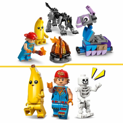 LEGO Fortnite Acampamento de Peely e Sparkplug 77075