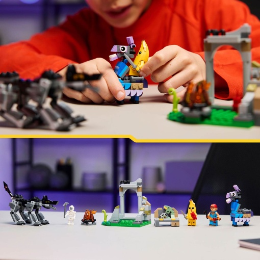 LEGO Fortnite Acampamento de Peely e Sparkplug 77075