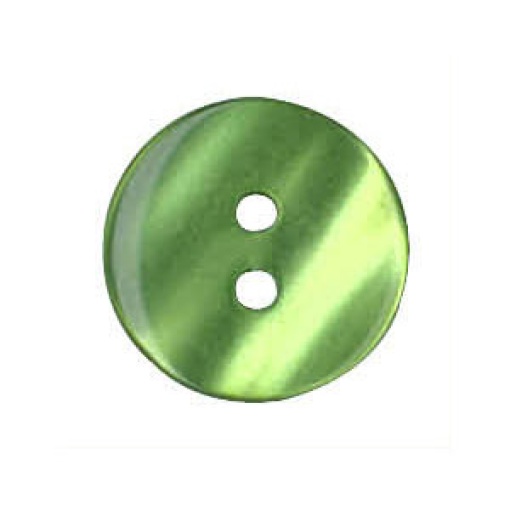 Botão redondo 9mm verde