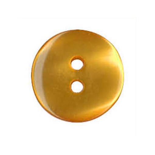 Botão redondo 9mm laranja COSE 657203.014.0040