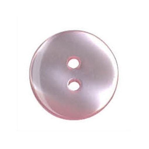 Botão redondo 10mm rosa