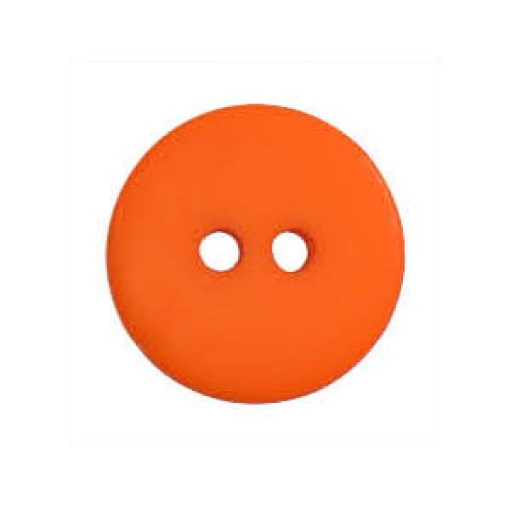 Botão redondo 9mm laranja COSE 657207.014.0008