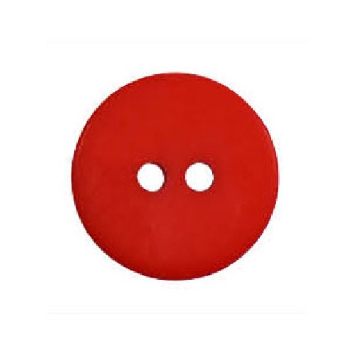 Botão redondo 9mm vermelho