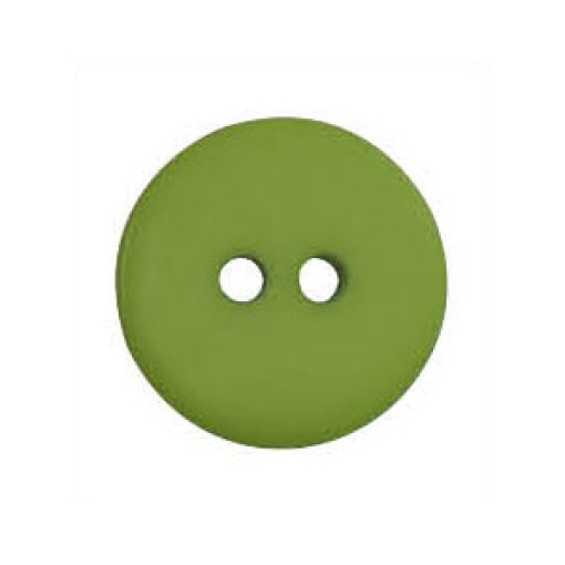Botão redondo 9mm verde seco