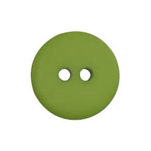 Botão redondo 10mm verde seco