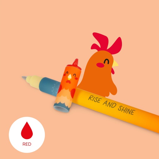Esferográfica apagável LEGAMI Farm Sweet Farm (4 unidades)