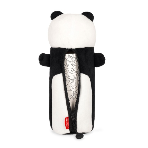 Estojo escolar de pelúcia LEGAMI Panda