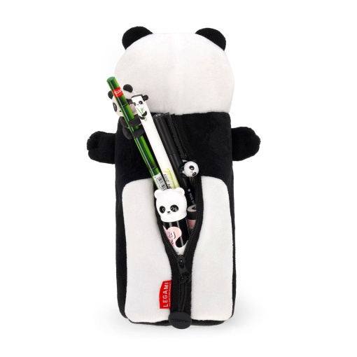 Estojo escolar de pelúcia LEGAMI Panda