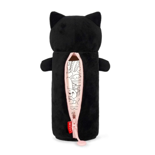 Estojo escolar de pelúcia LEGAMI Meow Kitty
