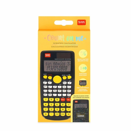 Calculadora científica LEGAMI Count on Me Genius 10 dígitos