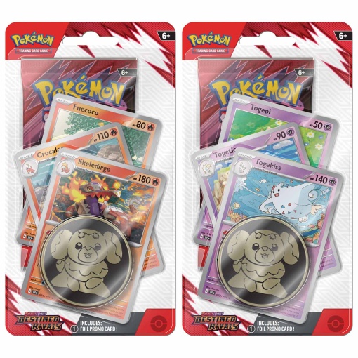 Pokémon TCG: Scarlet & Violet 10 Destined Rivals - Premium Checklane sortido