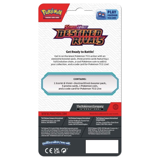 Pokémon TCG: Scarlet & Violet 10 Destined Rivals - Premium Checklane sortido