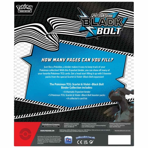 Pokémon TCG: Scarlet & Violet 10.5 Black Bolt - Binder Collection