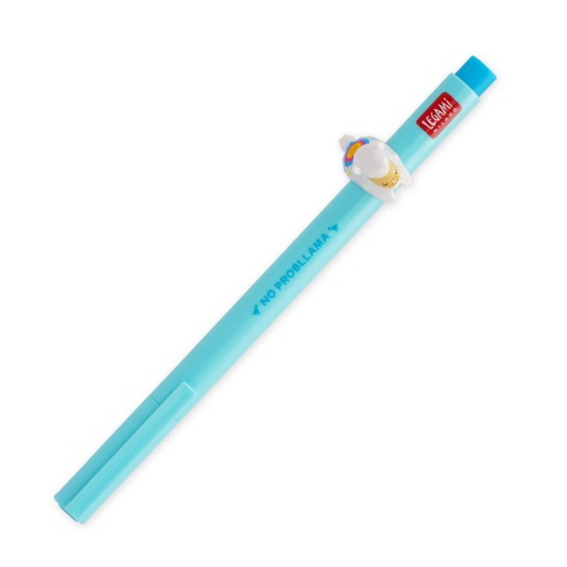 Esferográfica de gel LEGAMI Lovely Friends Lama azul celeste