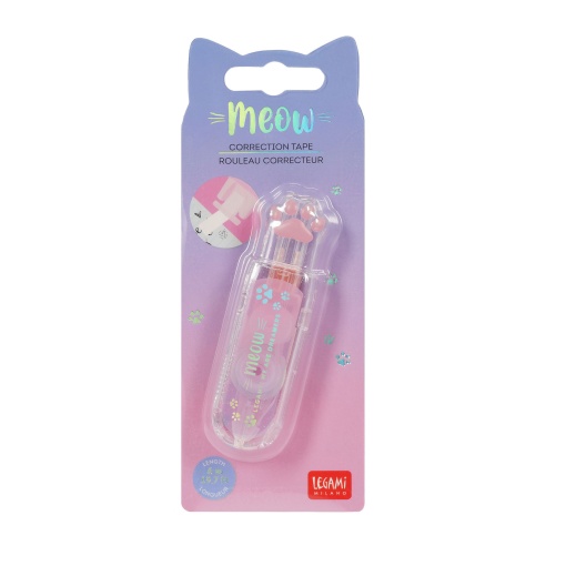 Corretor de fita LEGAMI Meow Kitty 6m