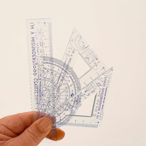 Conjunto de geometria LEGAMI You Rule! Genius
