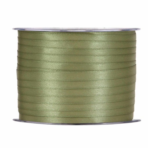 Fita de cetim MP Doppio Raso 3mmx100m verde seco 23