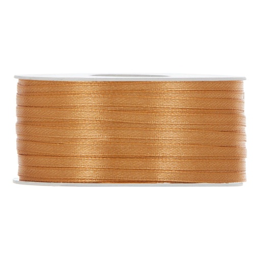Fita de cetim MP Doppio Raso 3mmx100m ocre 63