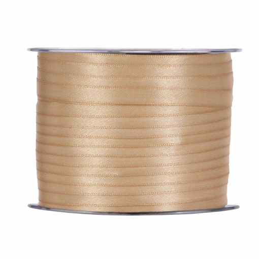 Fita de cetim MP Doppio Raso 3mmx100m dourado claro 05