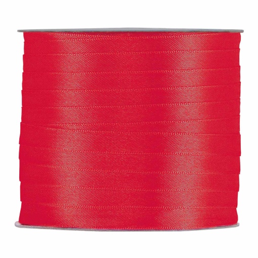 Fita de cetim MP Doppio Raso 6mmx100m vermelho 108