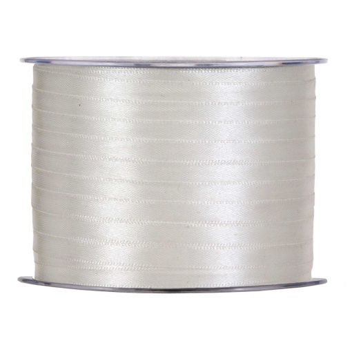 Fita de cetim MP Doppio Raso 6mmx100m marfim 101