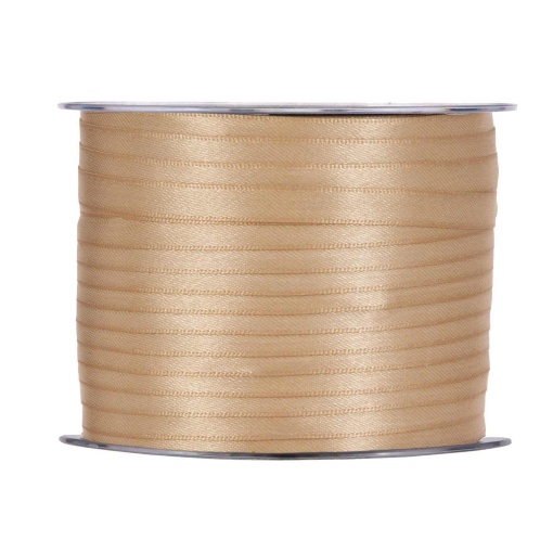 Fita de cetim MP Doppio Raso 6mmx100m dourado claro 05