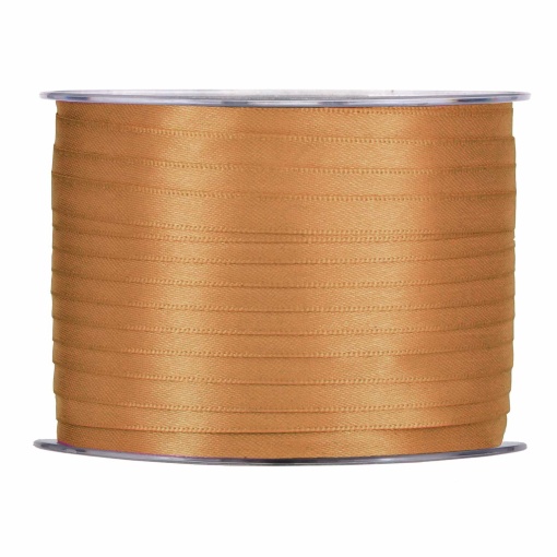 Fita de cetim MP Doppio Raso 6mmx100m ocre 63
