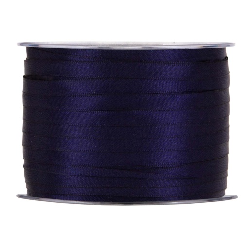 Fita de cetim MP Doppio Raso 6mmx100mm azul escuro 37