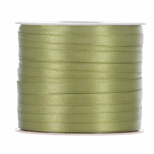 Fita de cetim MP Doppio Raso 6mmx100mm verde azeitona 93