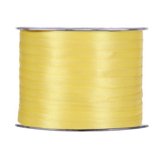 Fita de cetim MP Doppio Raso 6mmx100mm amarelo 25