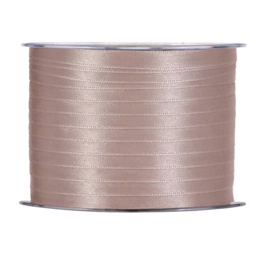 Fita de cetim MP Doppio Raso 6mmx100mm bege escuro 52