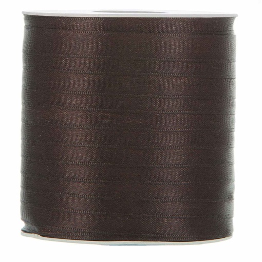 Fita de cetim MP Doppio Raso 10mmx100mm chocolate 61