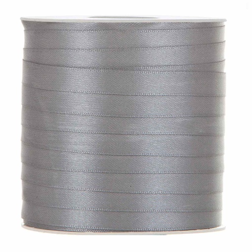 Fita de cetim MP Doppio Raso 10mmx100mm cinza escuro 67