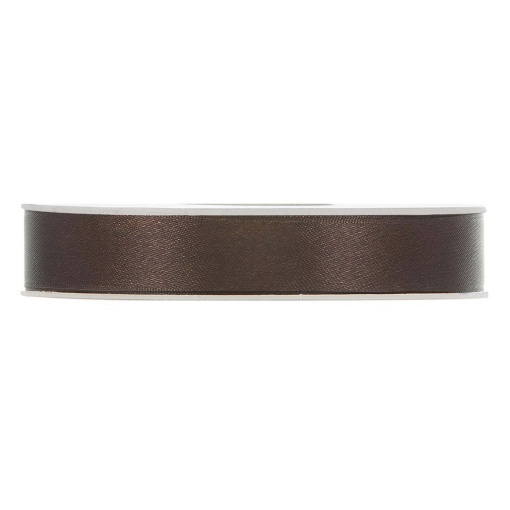 Fita de cetim MP Doppio Raso 15mmx50m chocolate 61