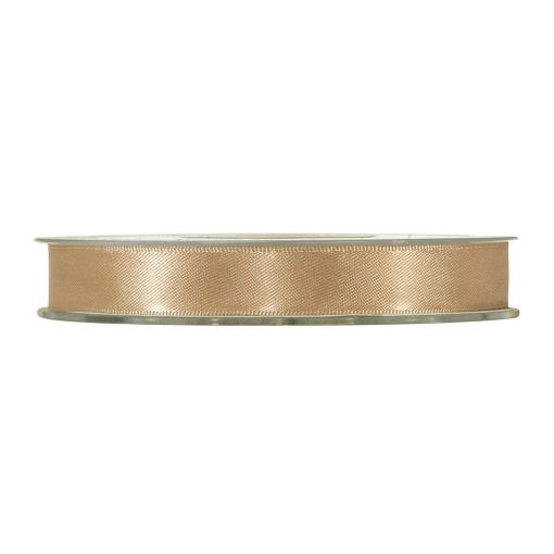 Fita de cetim MP Doppio Raso 15mmx50m castanho claro 97