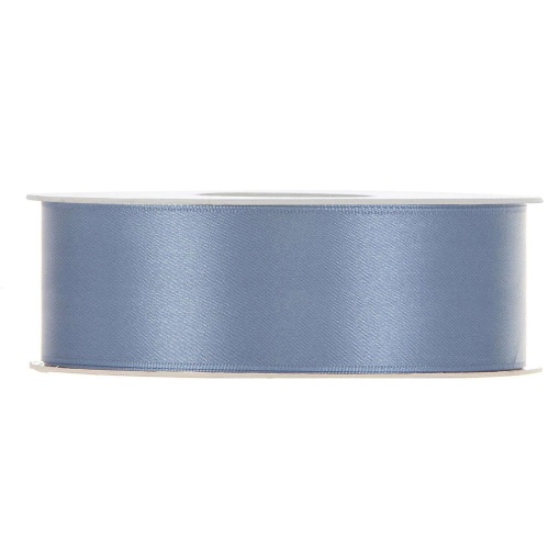 Fita de cetim MP Doppio Raso 25mmx50m azul fumado 59
